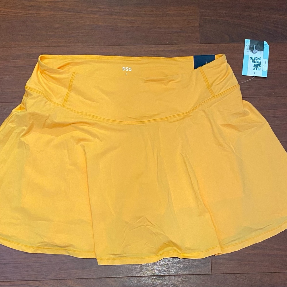 DSG Yellow Athletic Skirt